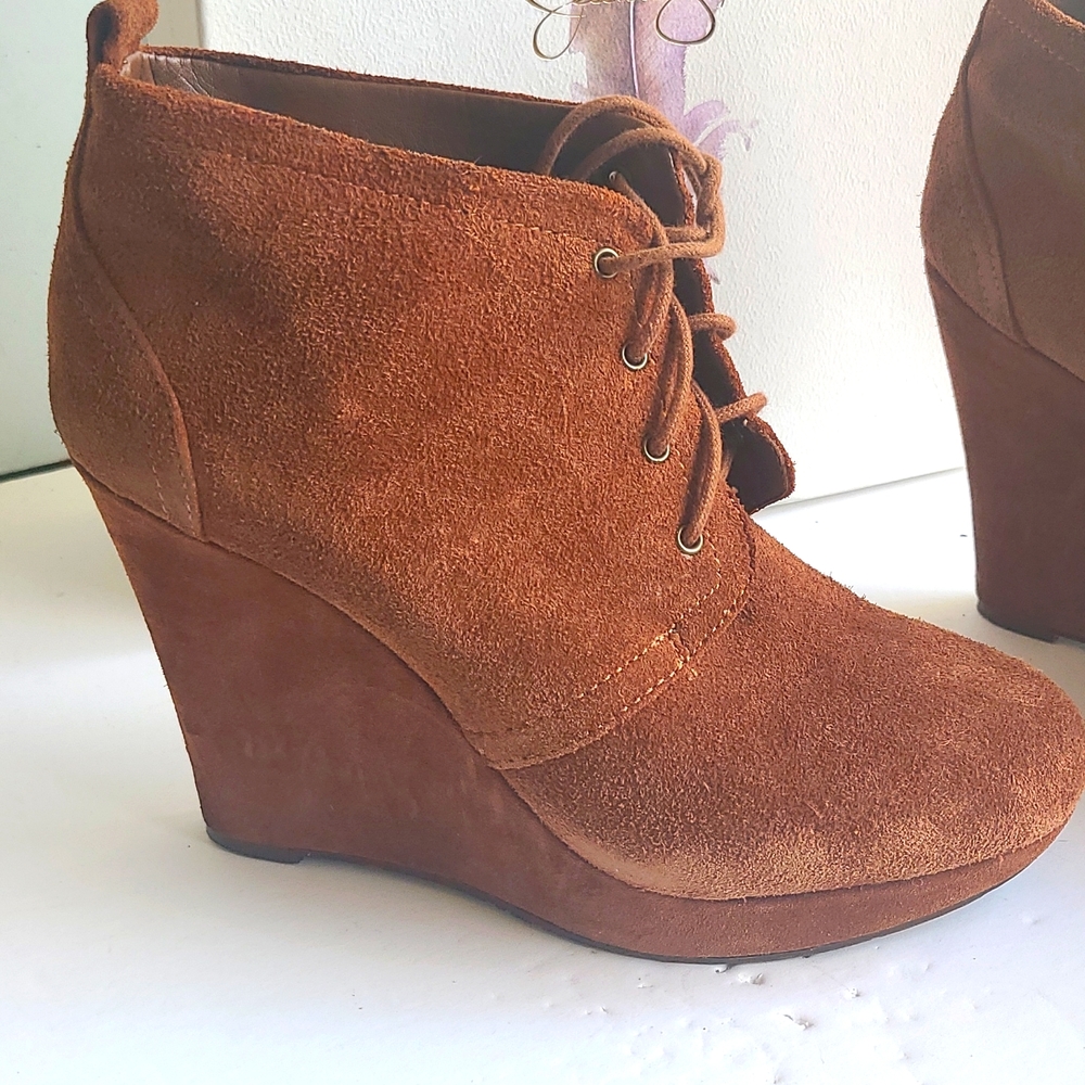 Jessica Simpson Suede Wedges/ Size 7M